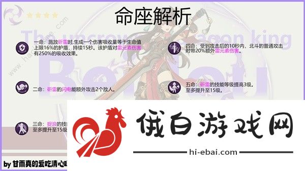 原神4.6北斗养成攻略 4.6北斗武器天赋圣遗物怎么选图片6