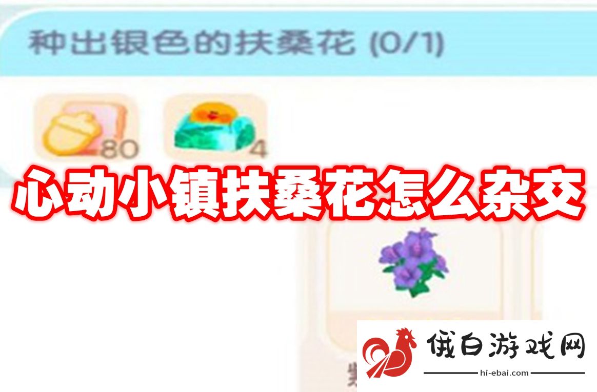 心动小镇扶桑花怎么杂交