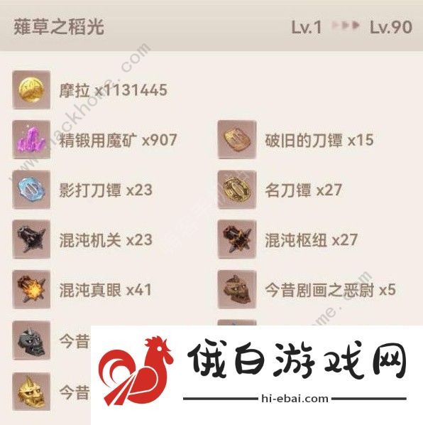 原神薙草之稻光培养攻略 薙草之稻光升级突破材料怎么收集图片1