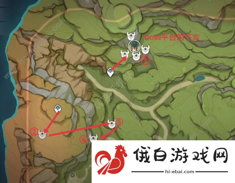 原神纳西妲突破天赋材料速刷攻略 蕈兽分布位置及材料获取图片2