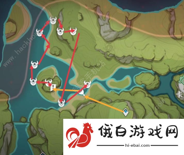 原神纳西妲突破天赋材料速刷攻略 蕈兽分布位置及材料获取图片3