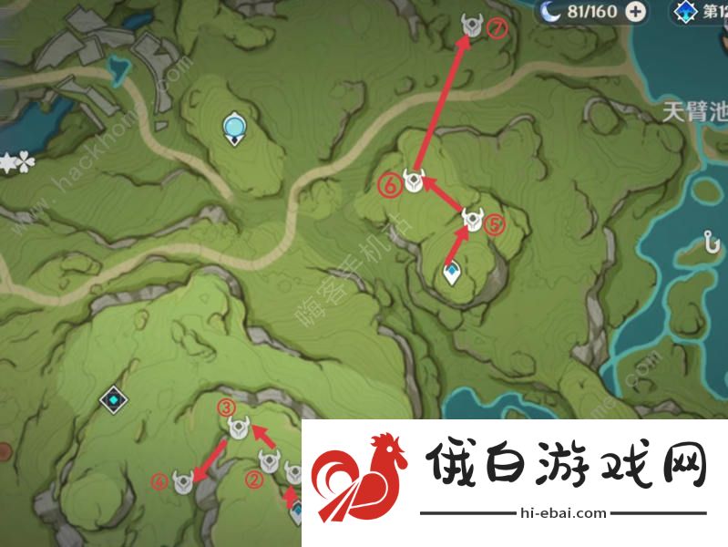 原神纳西妲突破天赋材料速刷攻略 蕈兽分布位置及材料获取图片7