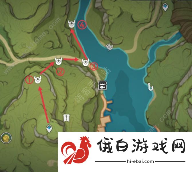 原神纳西妲突破天赋材料速刷攻略 蕈兽分布位置及材料获取图片10