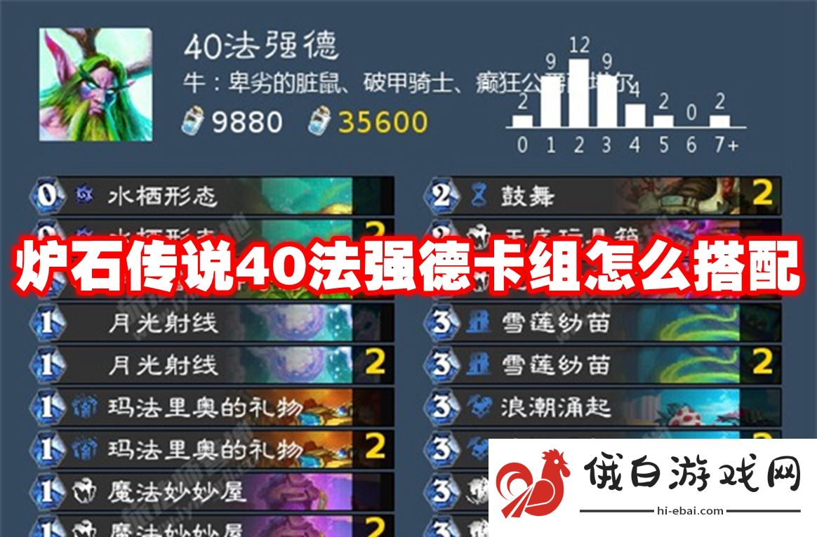 炉石传说40法强德卡组怎么搭配