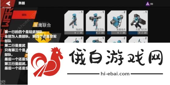 战争2061部队怎么搭配 最强部队搭配攻略图片1