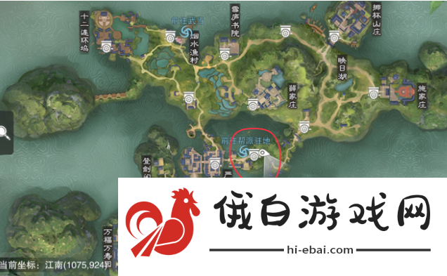 楚留香6月20日坐观万象位置一览