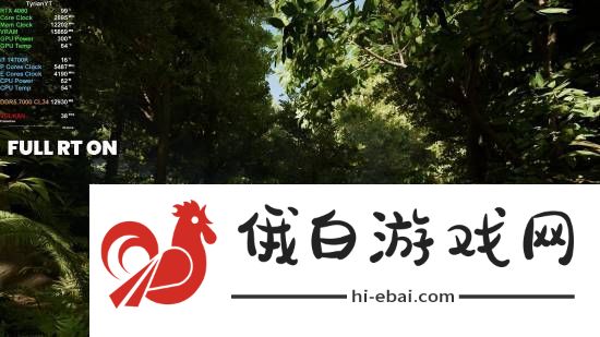 夺宝奇兵路径追踪开/关对比