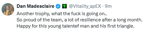 Vitality战胜MOUZ夺冠