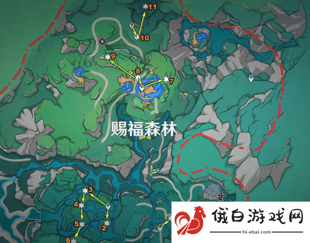 《原神》4.8希穆兰卡11个摩拉盒位置攻略