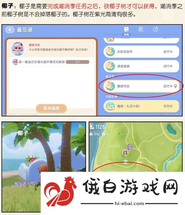 心动小镇椰子怎么获得