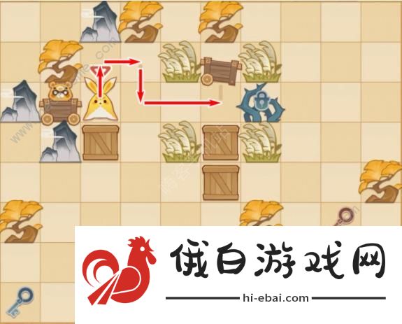 原神4.4纸影寻肴第六关攻略 封馅定妙形怎么走图片2