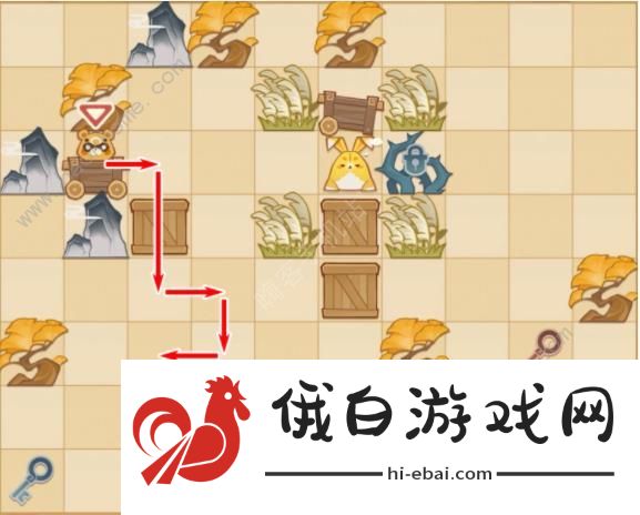 原神4.4纸影寻肴第六关攻略 封馅定妙形怎么走图片3