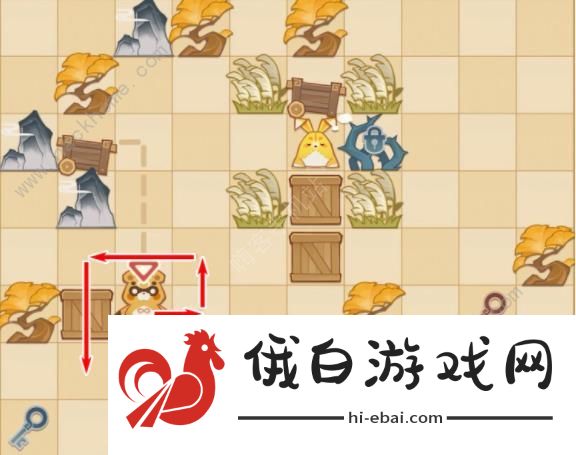 原神4.4纸影寻肴第六关攻略 封馅定妙形怎么走图片4