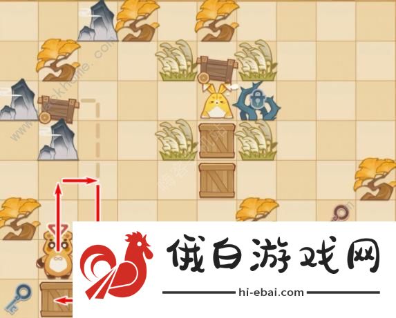 原神4.4纸影寻肴第六关攻略 封馅定妙形怎么走图片5