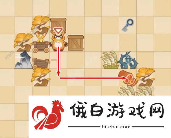 原神纸影寻肴第四关怎么过 兰熏隐咸香通关走法路线图图片2