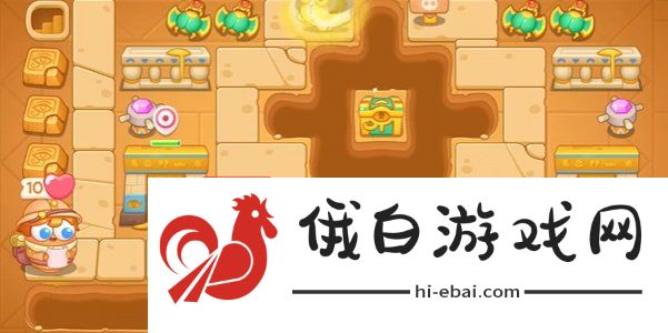 《保卫萝卜4》法老归来第110关通关攻略