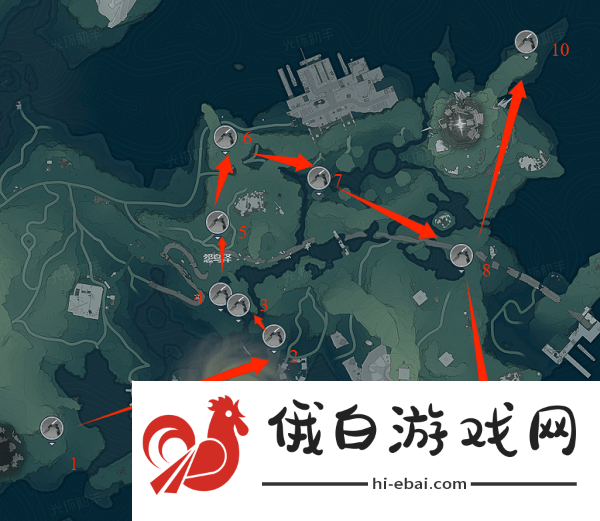 鸣潮紫羽鹭位置在哪