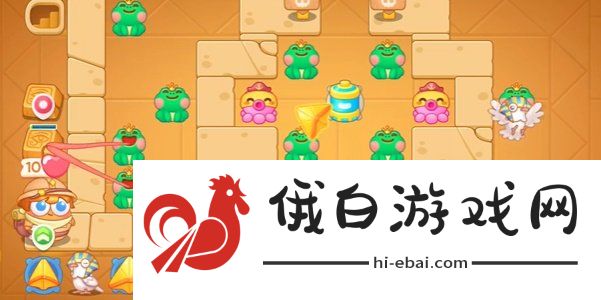 《保卫萝卜4》法老归来第110关通关攻略