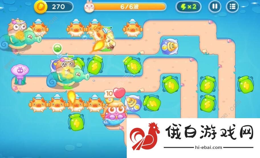 保卫萝卜4海的闺女第39关怎么过 海的闺女第39关通关攻略图片6