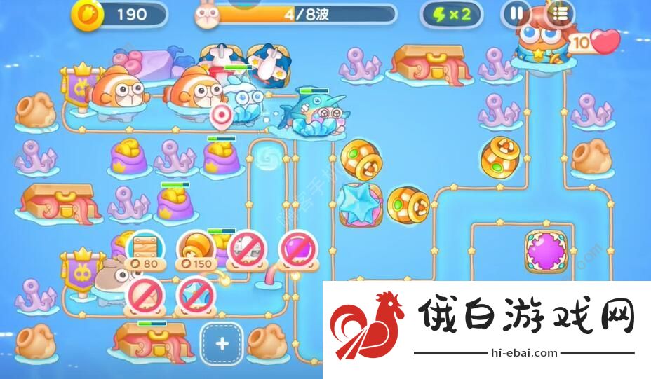保卫萝卜4海的闺女第34关怎么过 海的闺女第34关通关攻略图片3