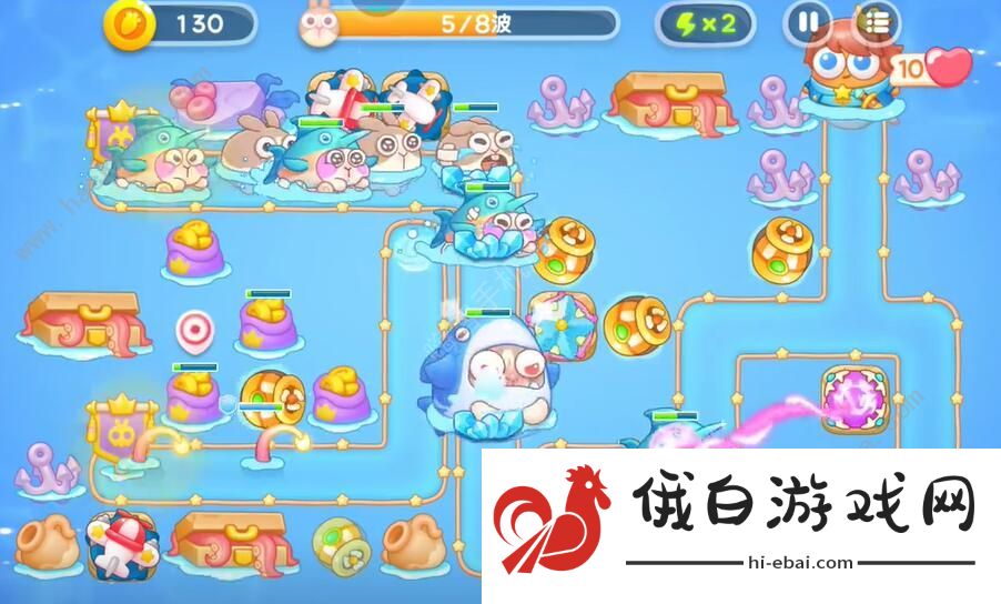 保卫萝卜4海的闺女第34关怎么过 海的闺女第34关通关攻略图片4