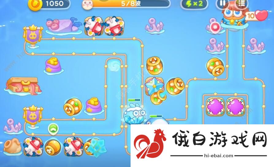 保卫萝卜4海的闺女第34关怎么过 海的闺女第34关通关攻略图片5