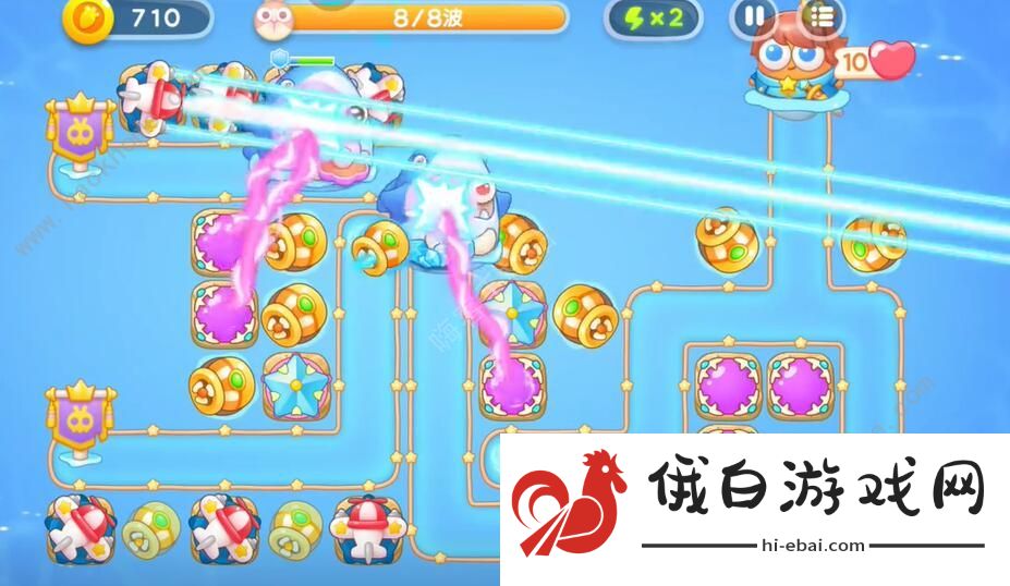 保卫萝卜4海的闺女第34关怎么过 海的闺女第34关通关攻略图片7