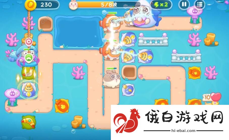保卫萝卜4海的闺女第21关怎么过 海的闺女第21关通关图文攻略图片5