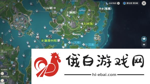 原神枫丹伊黎耶10个芒荒机关在哪 枫丹伊黎耶10个芒荒机关位置攻略图片2