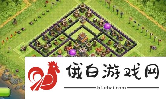 部落冲突8本神阵怎么布局