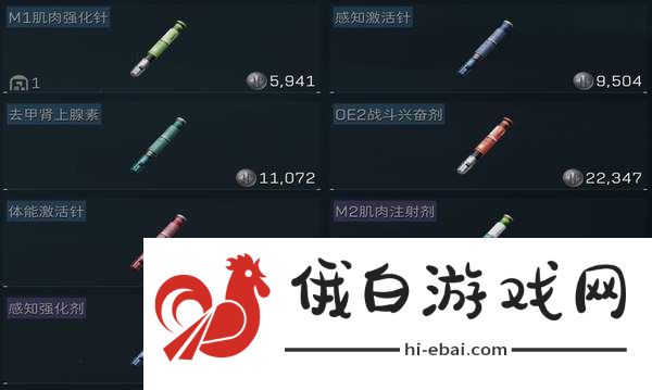 《三角洲行动》药品指南介绍