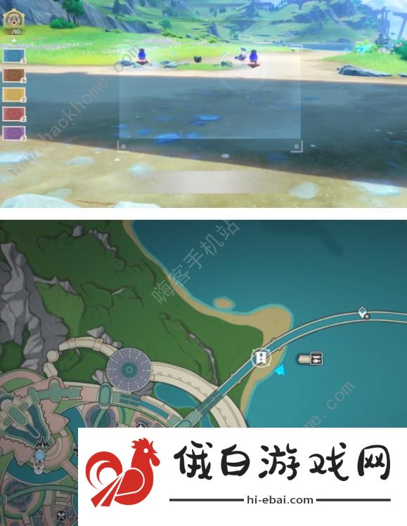 原神基本呈蓝色的野生生物在哪 图形对抗实验录三拍摄位置详解图片19
