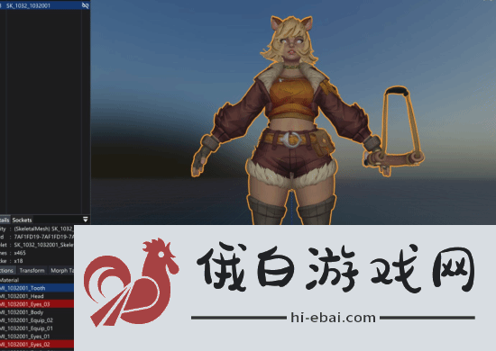 玩家拆解漫威争锋角色3D模型