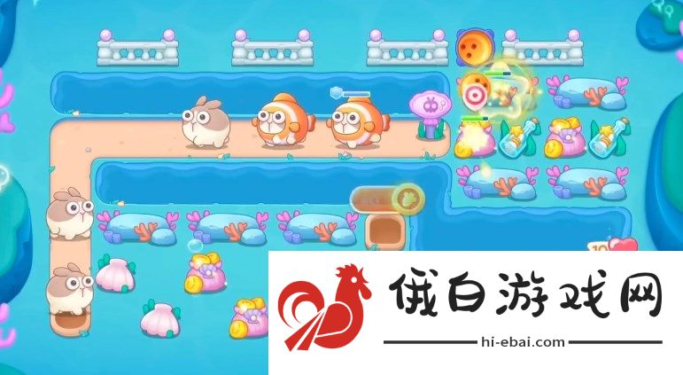 《保卫萝卜4》嗨钓度假岛第12关通关攻略