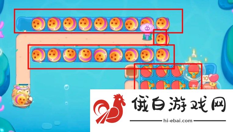 《保卫萝卜4》嗨钓度假岛第12关通关攻略