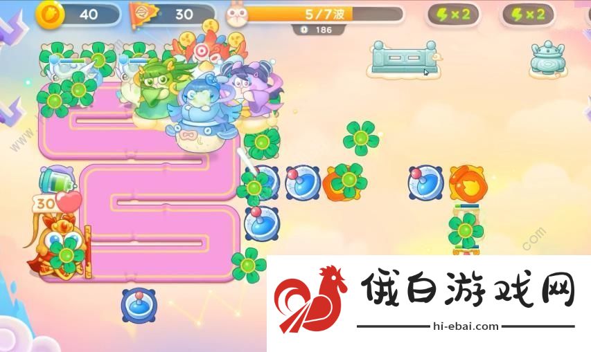 保卫萝卜4周赛5月5日攻略 周赛5.5怎么满星通关图片8