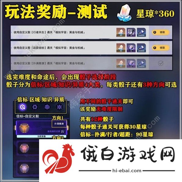 崩坏星穹铁道黄金与机械奖励大全 黄金与机械全模式奖励总汇图片5