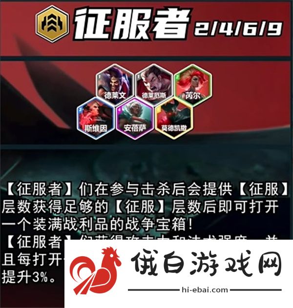云顶之弈s13征服德莱文阵容怎么搭配