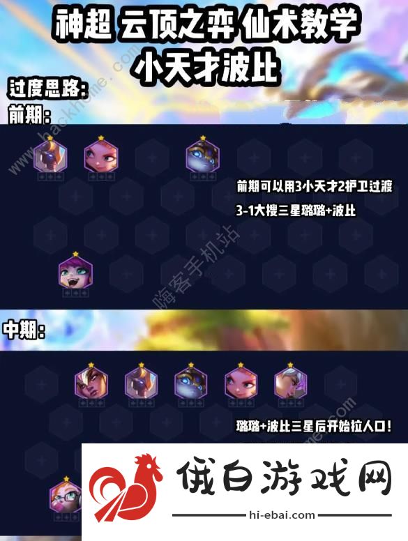 云顶之弈5小天才赌波比阵容攻略 赌波比阵容出装运营详解图片3