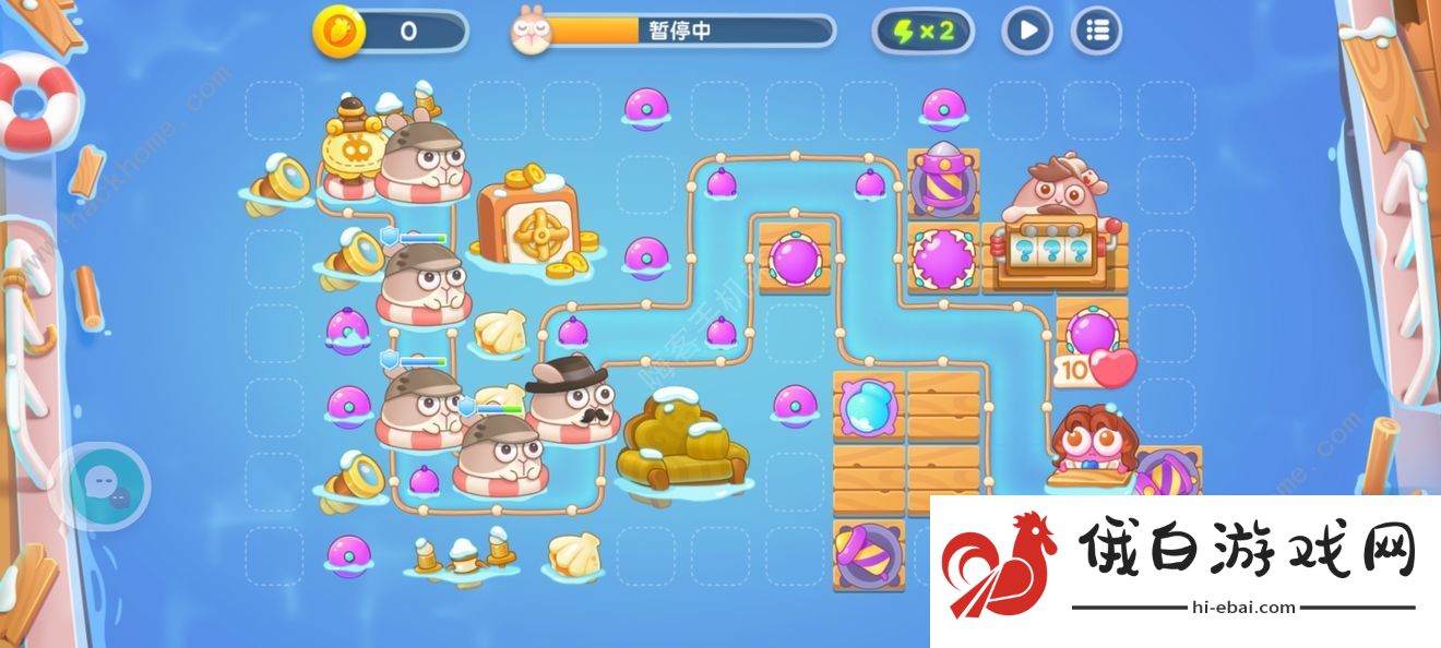 保卫萝卜4阿波尼克号第35关攻略 阿波尼克号第35关金萝卜通关教程图片6