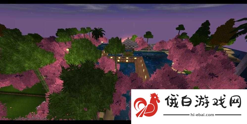 迷你世界桃花山庄精美地图分享