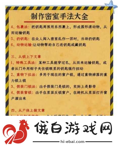 密室逃脱，解锁智慧与友谊的双重乐趣——角色深度解析与培养指南
