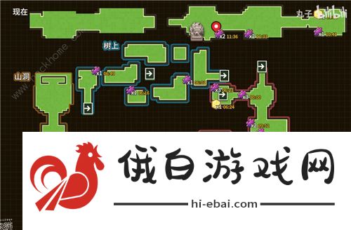 坎公骑冠剑猛虎村全收集攻略 猛虎村紫币黄碎片位置大全图片1