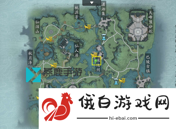 天涯明月刀手游鲥鱼位置分享