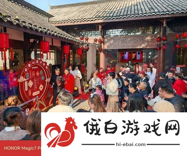 成都宽窄巷子迎新年