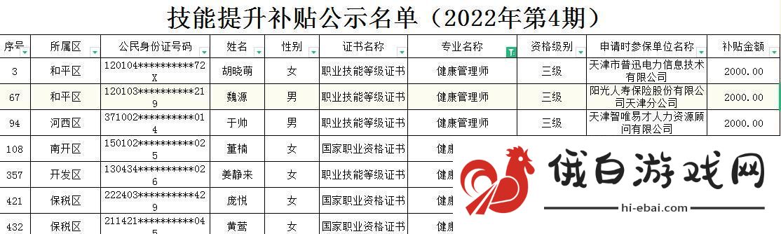 以技能补贴领钱攻略