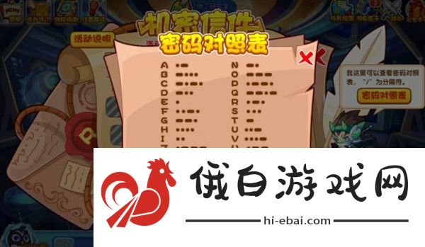 洛克王国机密信件活动攻略 机密信件活动密码分享图片2