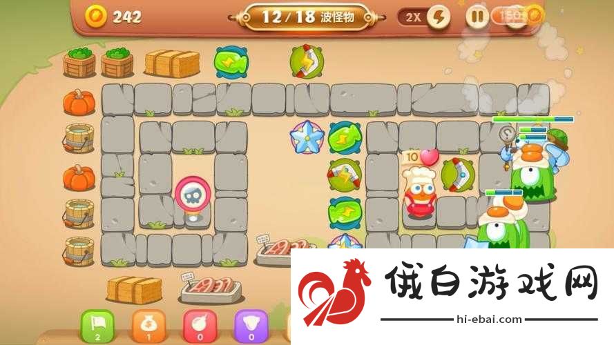 保卫萝卜3集市第20关怎么过