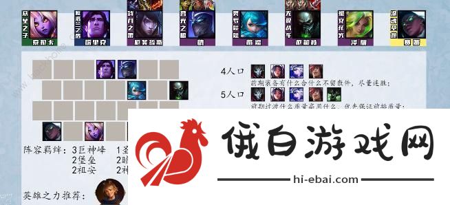 云顶之弈s9最强阵容排行榜 s9强势上分阵容组合推荐图片4