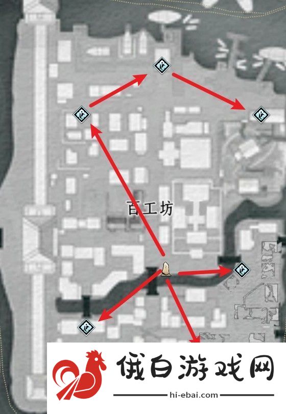 燕云十六声手游开封蹊跷收集点位